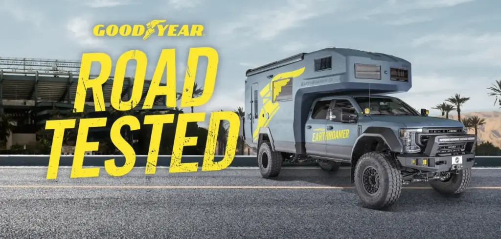 Goodyear Showcases EarthRoamer XL Expedition Truck at College Football Playoff – Built for Ultimate Road Adventures Goodyear Showcases EarthRoamer XL Expedition Truck at College Football Playoff - Built for Ultimate Road Adventures